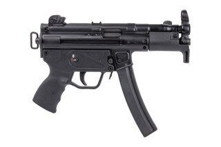 Century Arms AP5 9mm Pistol with SB Tactical Brace features an 4.6-inch barrel and 30 round magazine